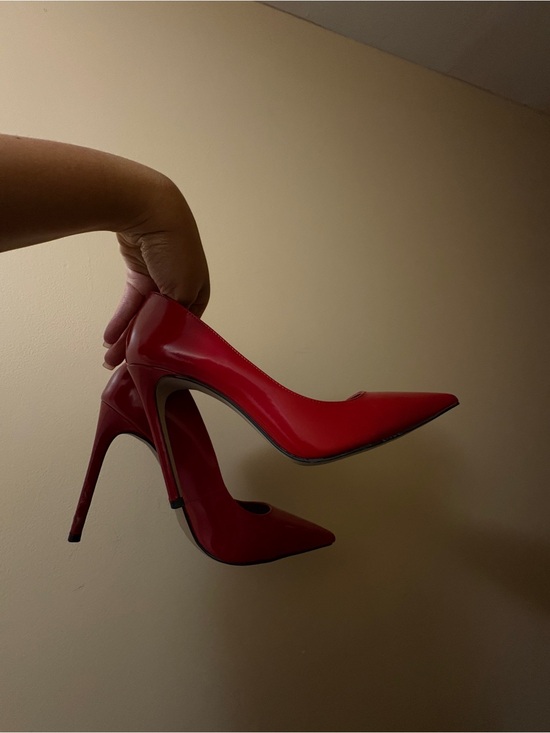 Steve Madden Shoes - Steve Madden Red Patent Pointed-Toe Stilettos